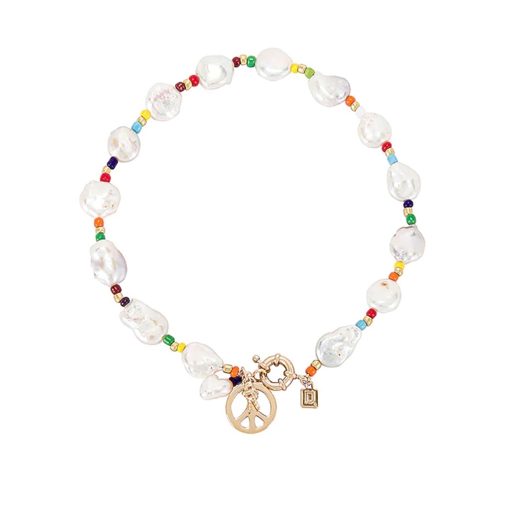 Dannijo Paz Freshwater Pearl Necklace NWT - Picture 4 of 16